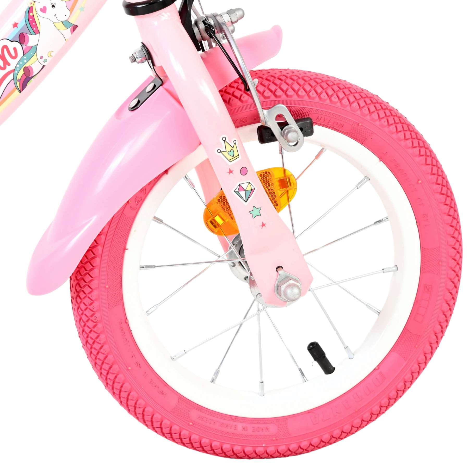 Volare Unicorn Kinderfiets – Meisjes – 12 inch – Roze Volare Unicorn Kinderfiets – Meisjes – 12 inch – Roze