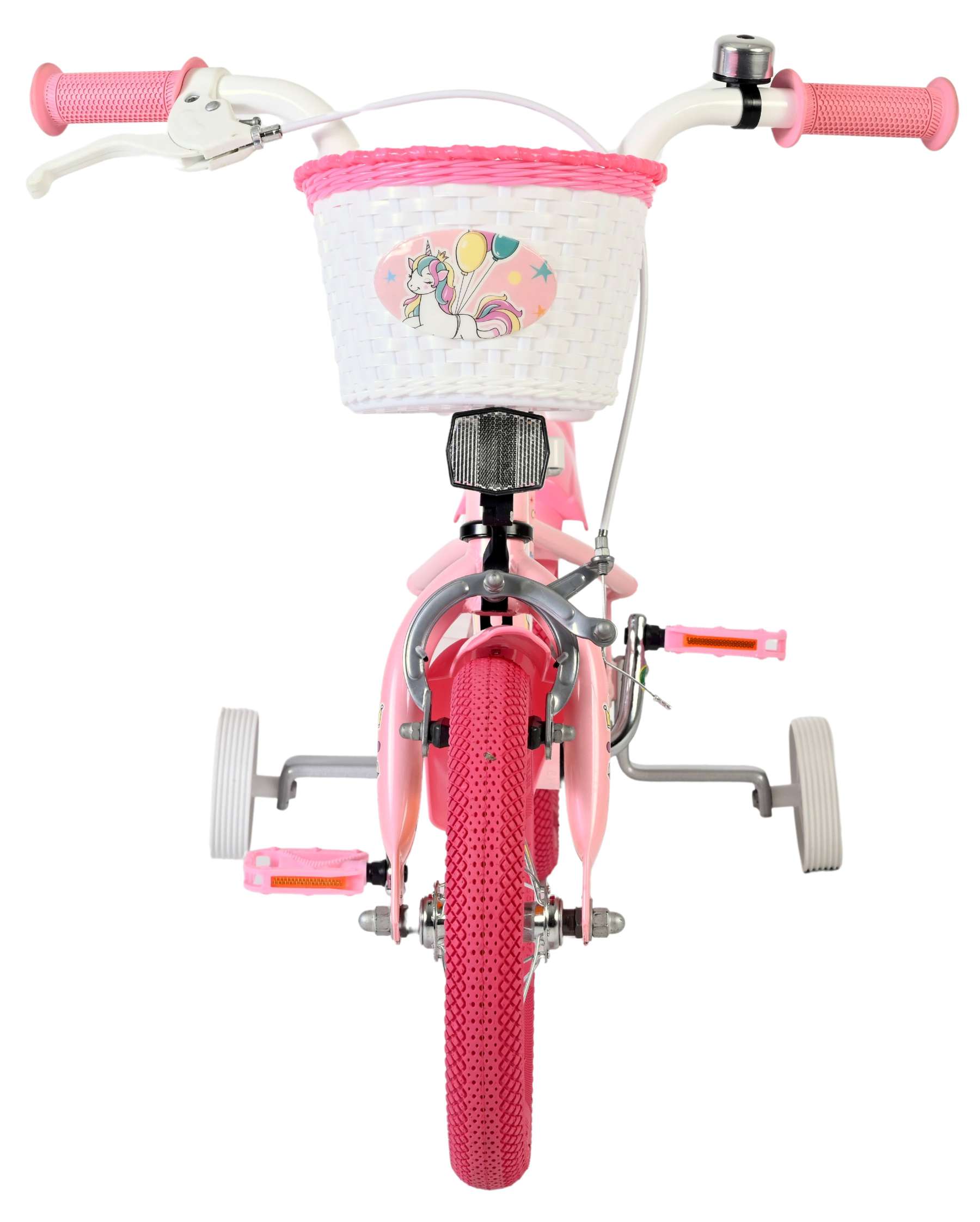 Volare Unicorn Kinderfiets – Meisjes – 12 inch – Roze