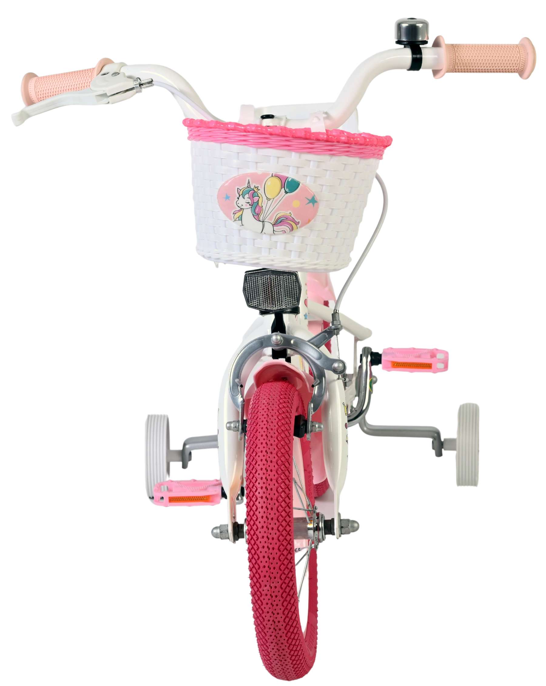 Volare Unicorn Kinderfiets – Meisjes – 12 inch – Wit