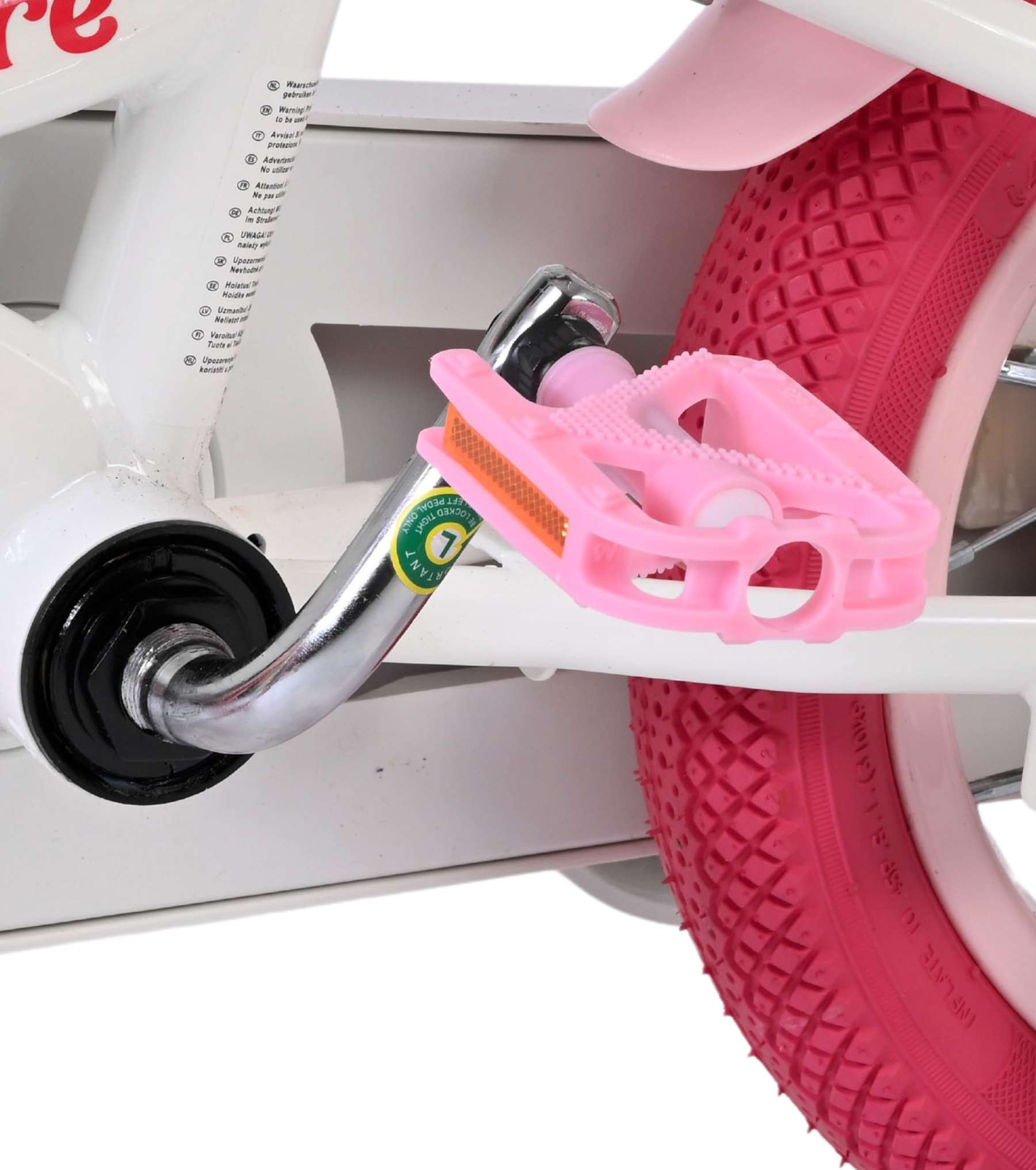 Volare Unicorn Kinderfiets – Meisjes – 12 inch – Wit