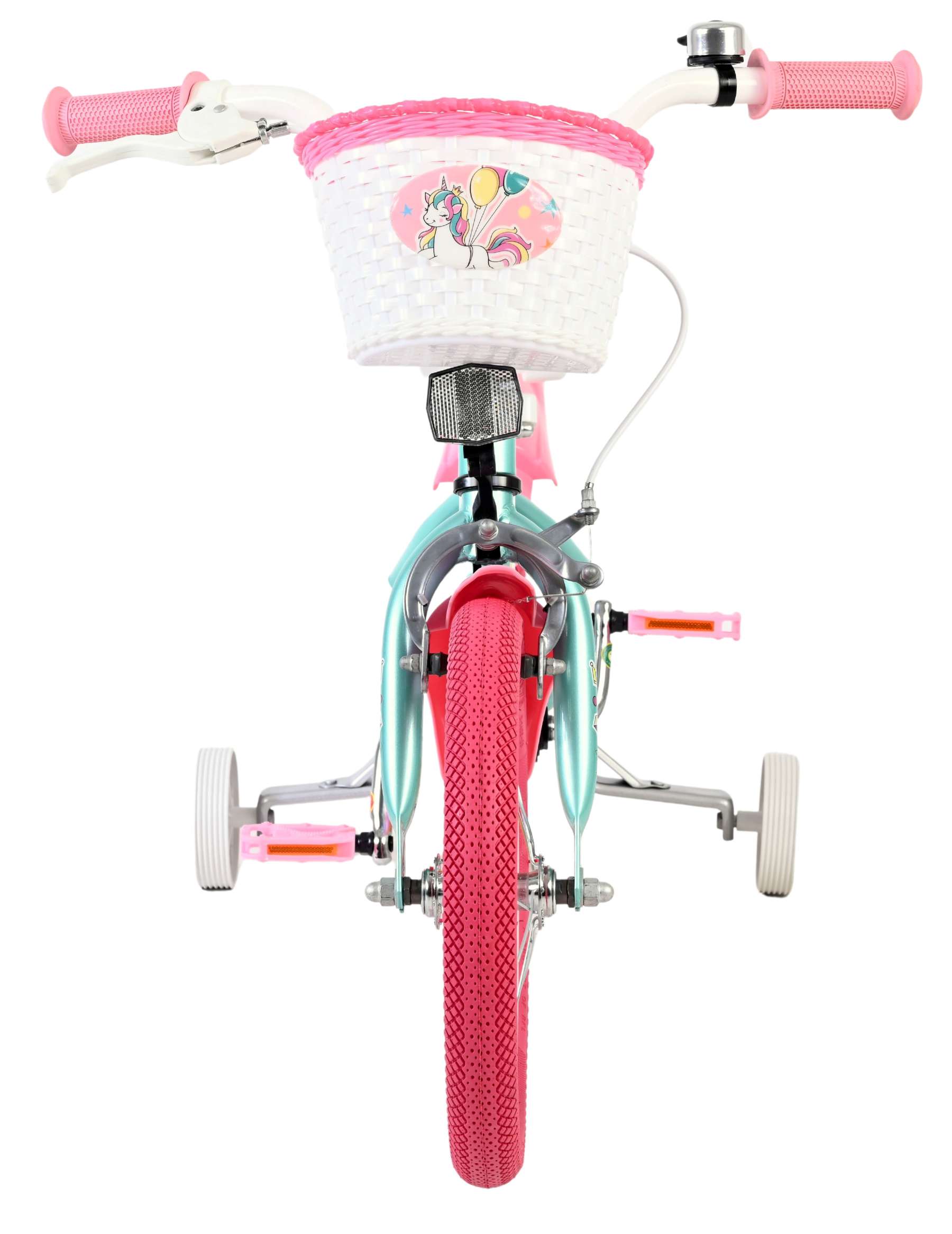 Volare Unicorn Kinderfiets – Meisjes – 14 inch – Groen
