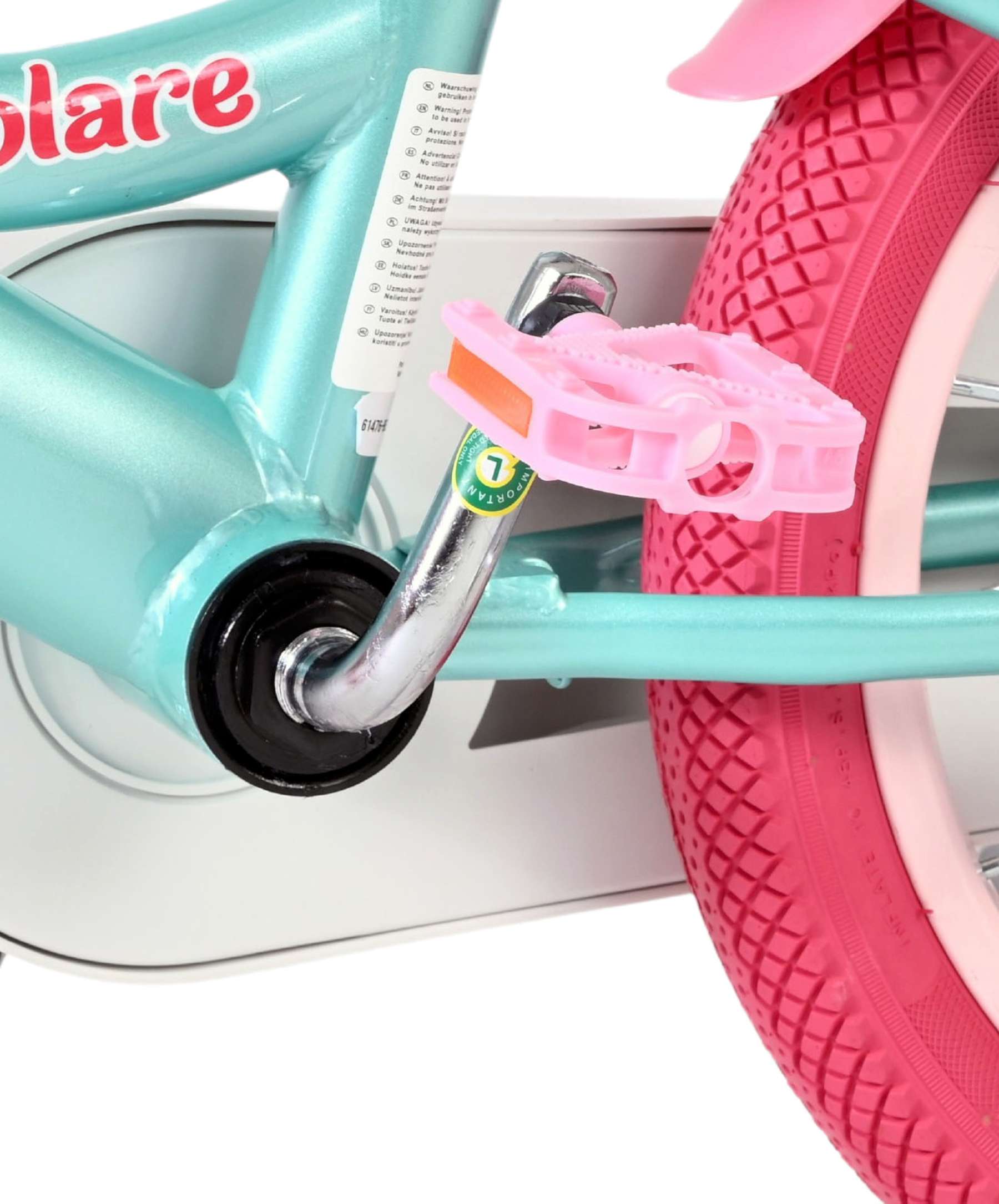 Volare Unicorn Kinderfiets – Meisjes – 14 inch – Groen