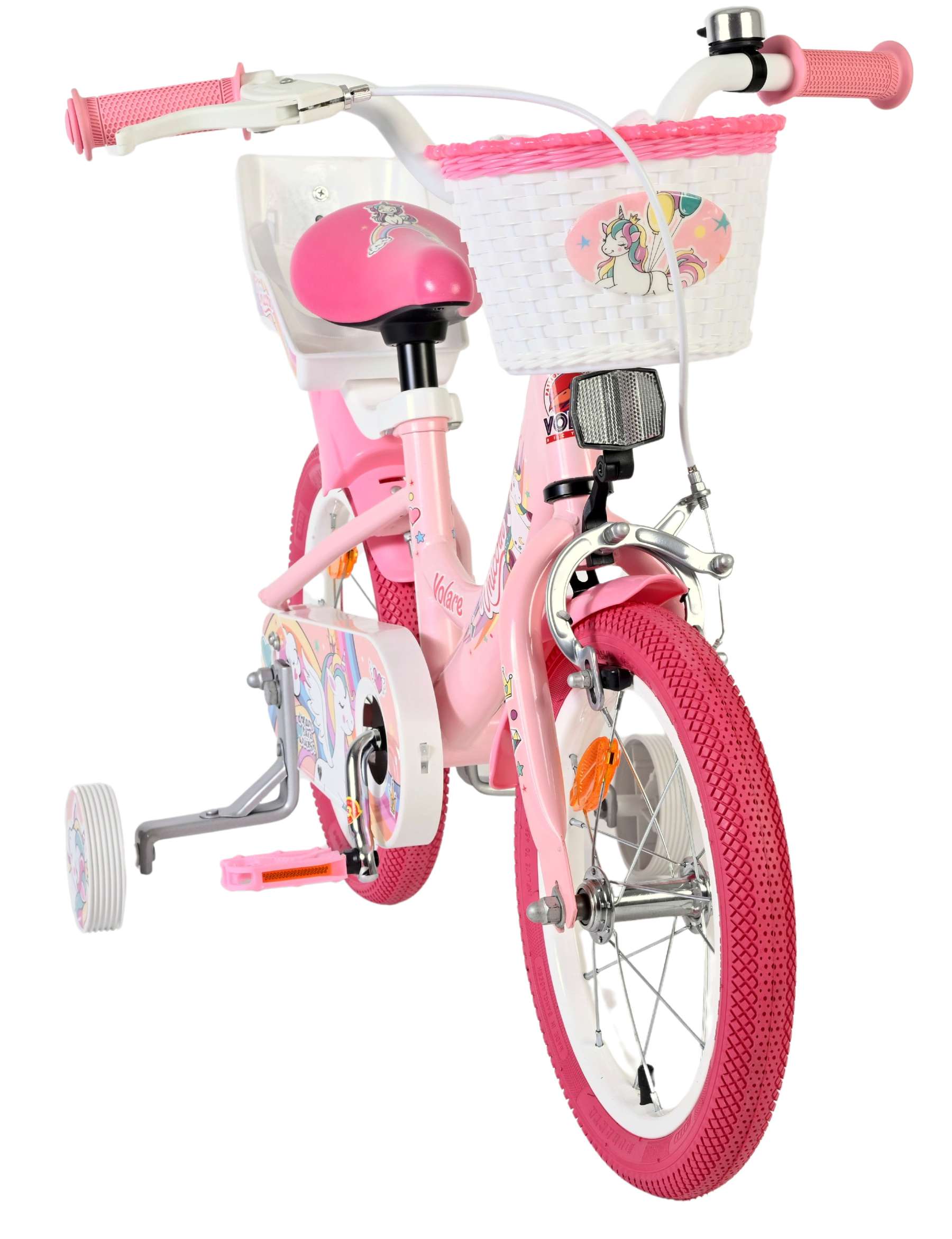 Volare Unicorn Kinderfiets – Meisjes – 14 inch – Roze Volare Unicorn Kinderfiets – Meisjes – 14 inch – Roze