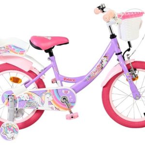 Volare Unicorn Kinderfiets – Meisjes – 16 inch – Paars Volare Unicorn Kinderfiets – Meisjes – 16 inch – Paars