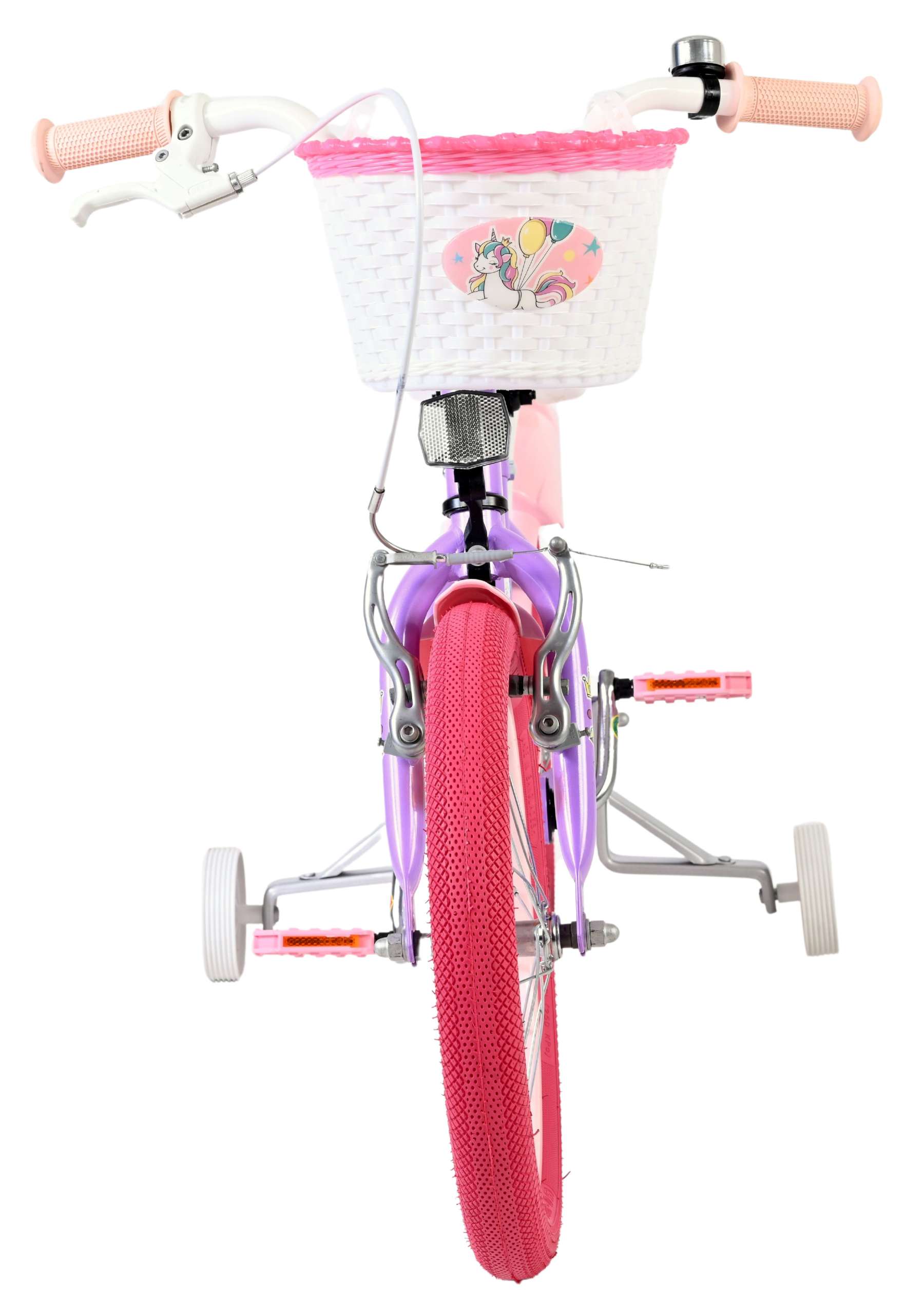 Volare Unicorn Kinderfiets – Meisjes – 16 inch – Paars Volare Unicorn Kinderfiets – Meisjes – 16 inch – Paars