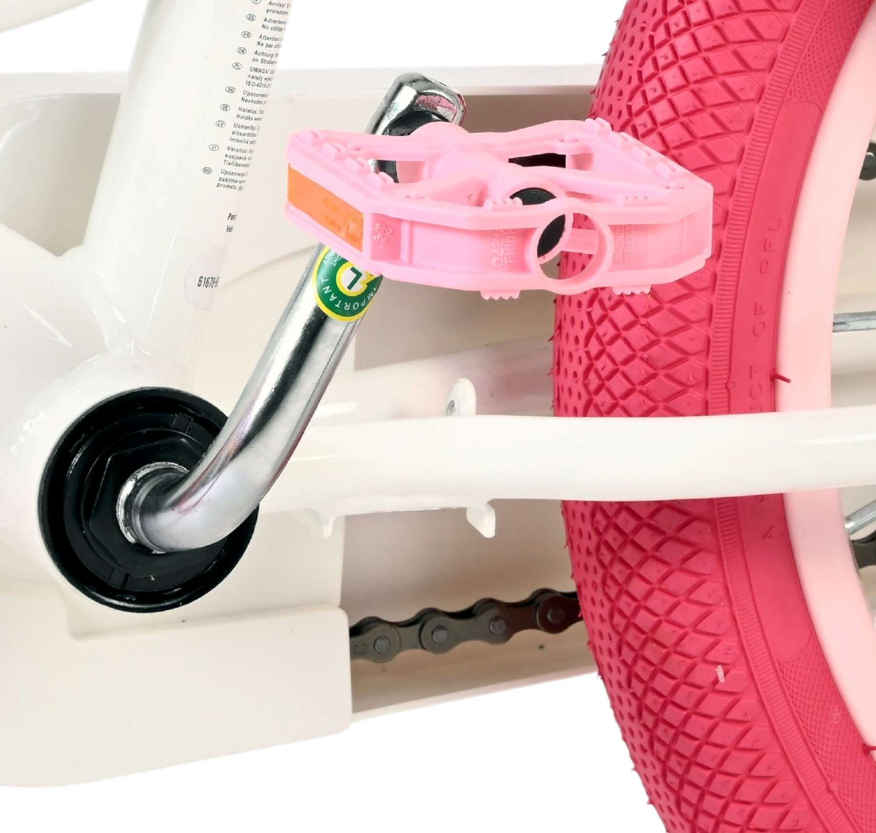 Volare Unicorn Kinderfiets – Meisjes – 16 inch – Wit Volare Unicorn Kinderfiets – Meisjes – 16 inch – Wit