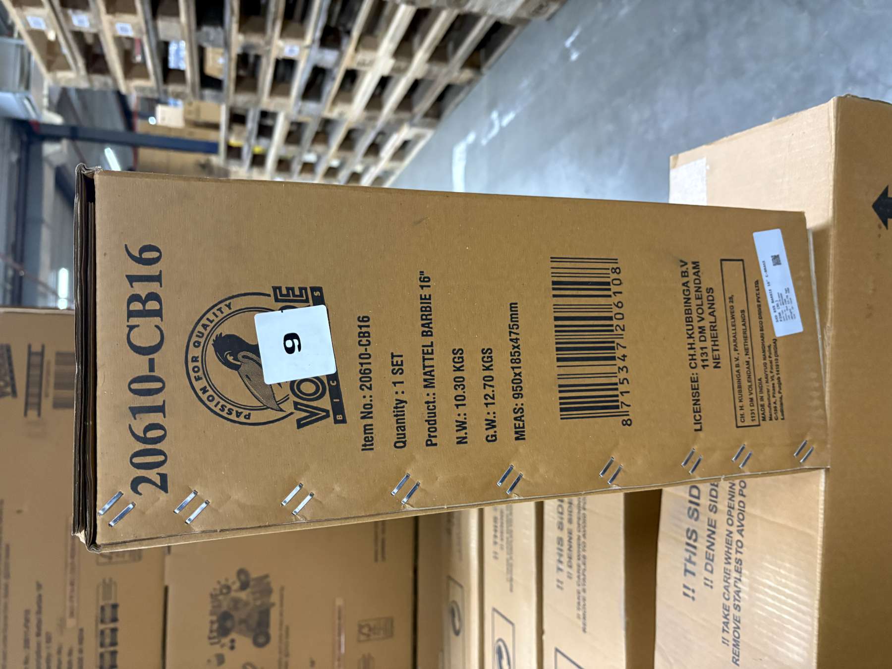 Barbie Kinderfiets – Meisjes – 16 inch – Roze Barbie Kinderfiets – Meisjes – 16 inch – Roze