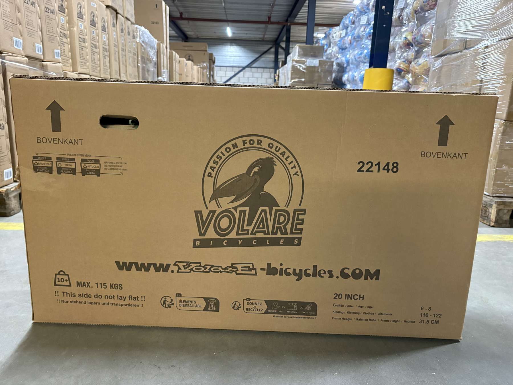 Volare Cross Kinderfiets – Jongens – 20 inch – Blauw – Nexus 3 Volare Cross Kinderfiets – Jongens – 20 inch – Blauw – Nexus 3