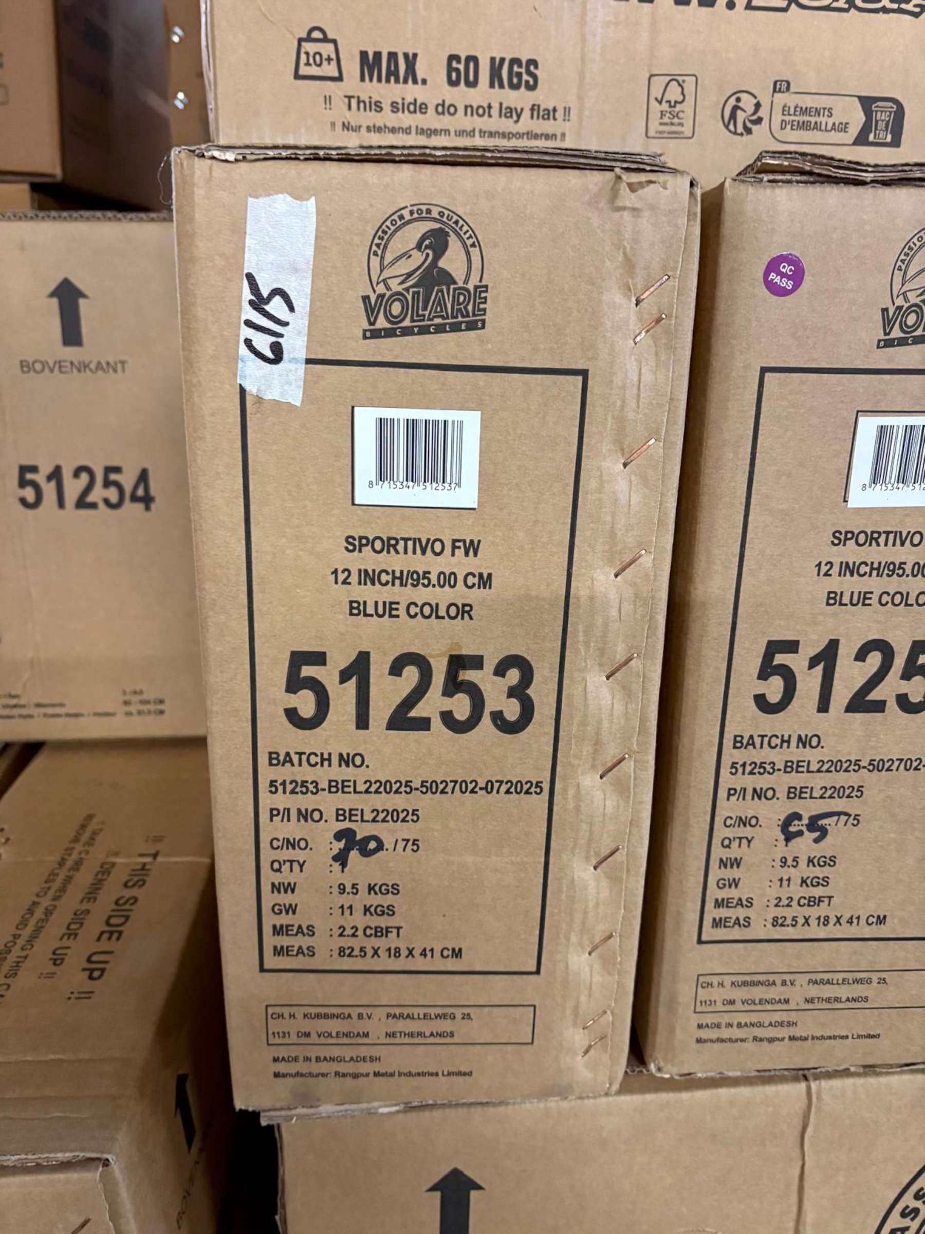 Volare Sportivo Kinderfiets – Jongens – 12 inch – Blauw Zwart – Twee Handremmen Volare Sportivo Kinderfiets – Jongens – 12 inch – Blauw Zwart – Twee Handremmen