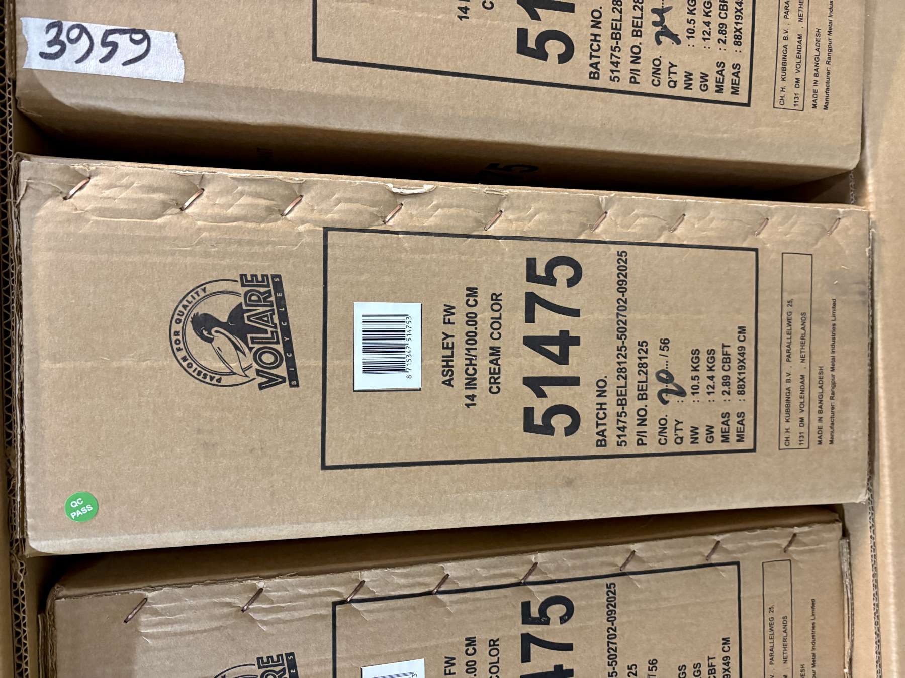 Volare Ashley Kinderfiets – Meisjes – 14 inch – Creme – Twee Handremmen Volare Ashley Kinderfiets – Meisjes – 14 inch – Creme – Twee Handremmen