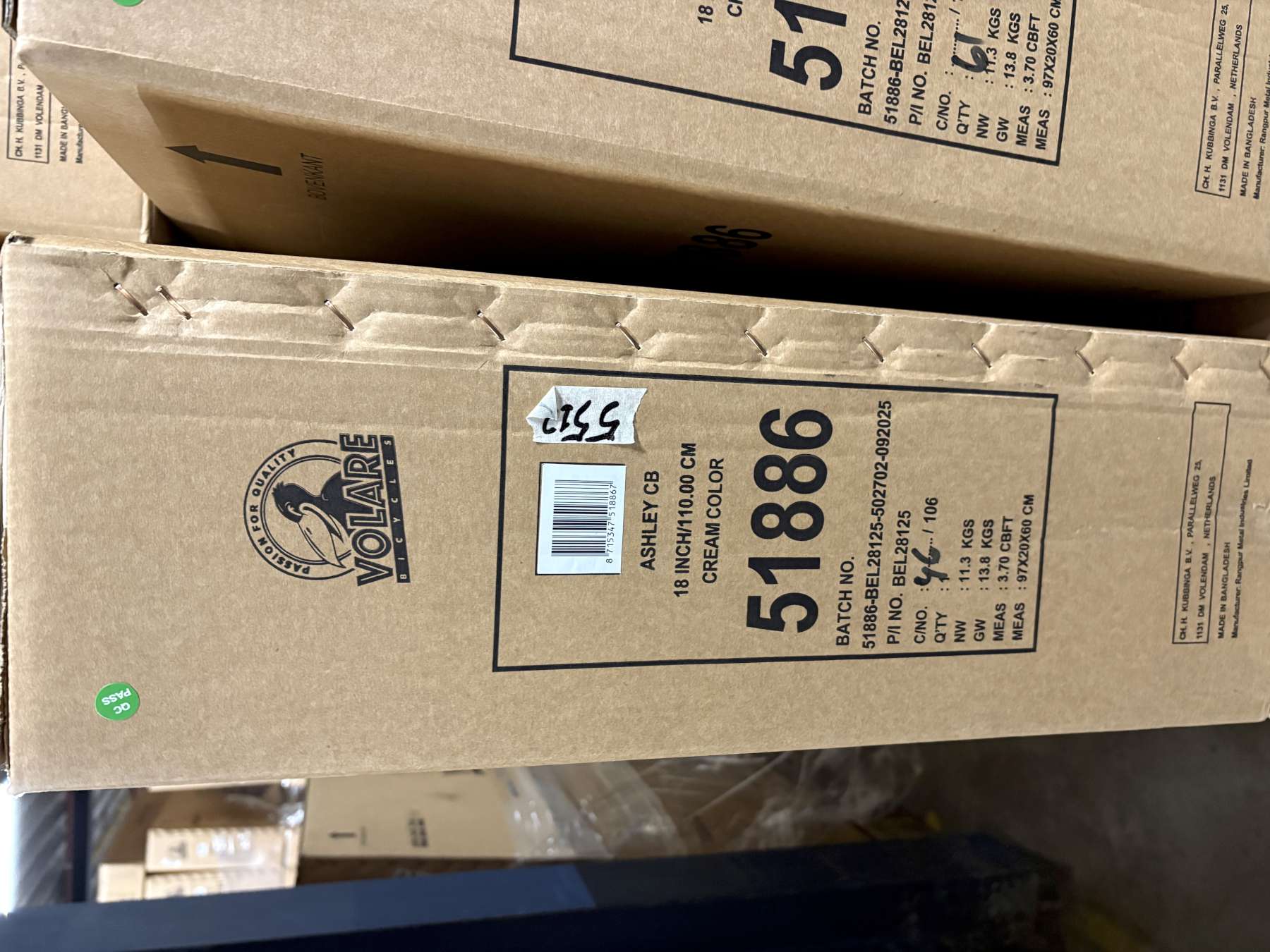 Volare Ashley Kinderfiets – Meisjes – 18 inch – Creme Volare Ashley Kinderfiets – Meisjes – 18 inch – Creme