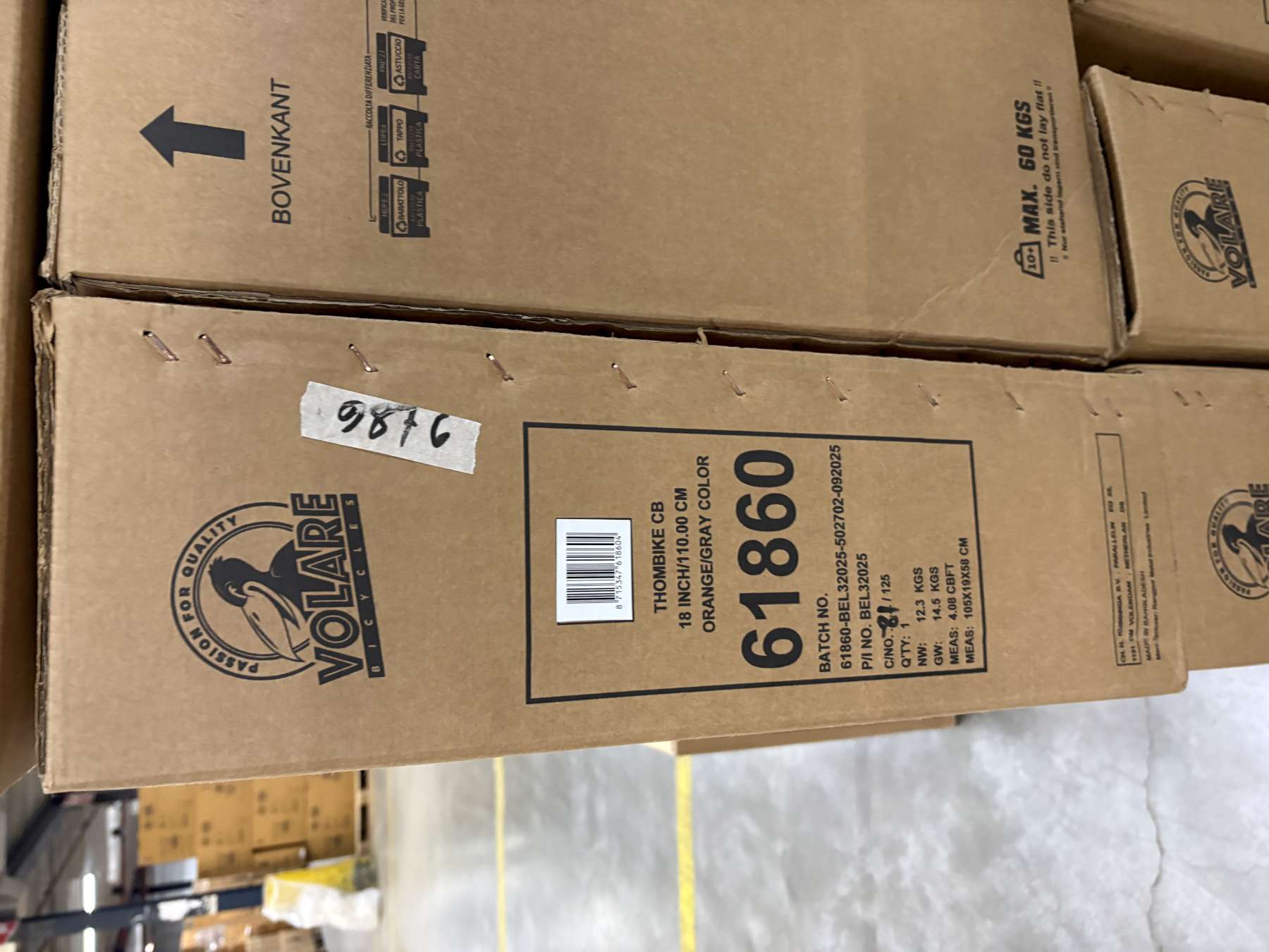 Volare Thombike Kinderfiets – Jongens – 18 inch – Oranje Grijs Volare Thombike Kinderfiets – Jongens – 18 inch – Oranje Grijs