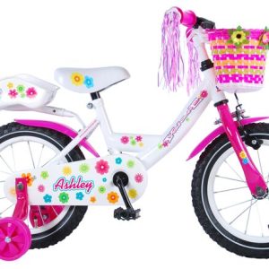 Volare Ashley Kinderfiets – Meisjes – 14 inch – Wit – 95% afgemonteerd Volare Ashley Kinderfiets – Meisjes – 14 inch – Wit – 95% afgemonteerd