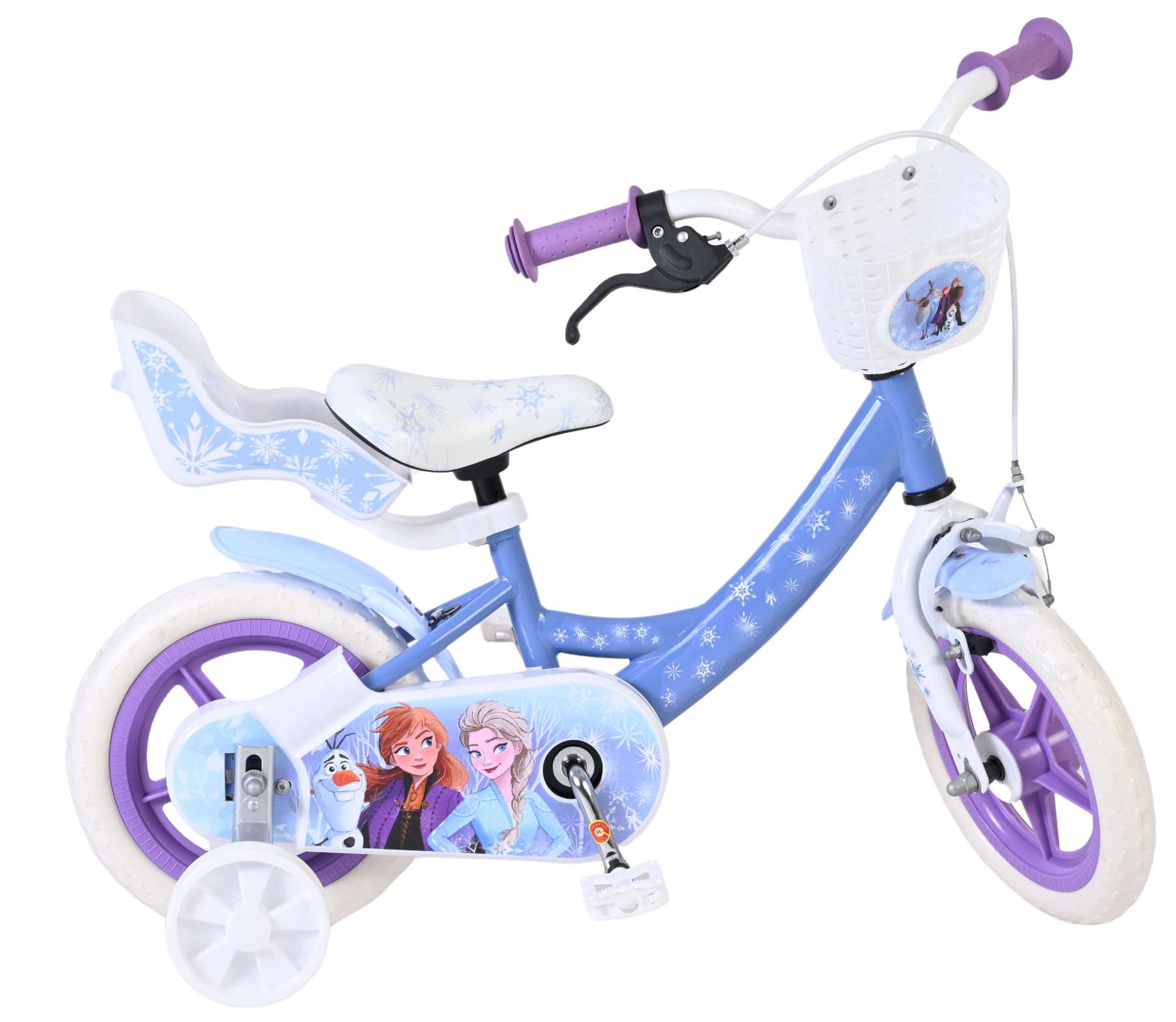 Disney Frozen Kinderfiets – Meisjes – Mag Wheels – 12 inch – Blauw Disney Frozen Kinderfiets – Meisjes – Mag Wheels – 12 inch – Blauw