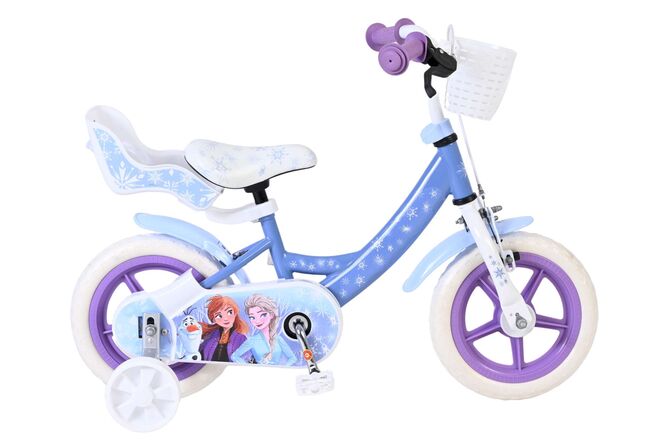 Disney Frozen Kinderfiets – Meisjes – Mag Wheels – 12 inch – Blauw Disney Frozen Kinderfiets – Meisjes – Mag Wheels – 12 inch – Blauw