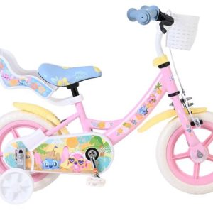 Disney Stitch Kinderfiets – Meisjes – Mag Wheels – 12 inch – Roze