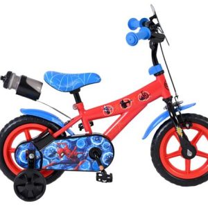 Spider-Man Kinderfiets – Jongens – Mag Wheels – 12 inch – Rood Spider-Man Kinderfiets – Jongens – Mag Wheels – 12 inch – Rood
