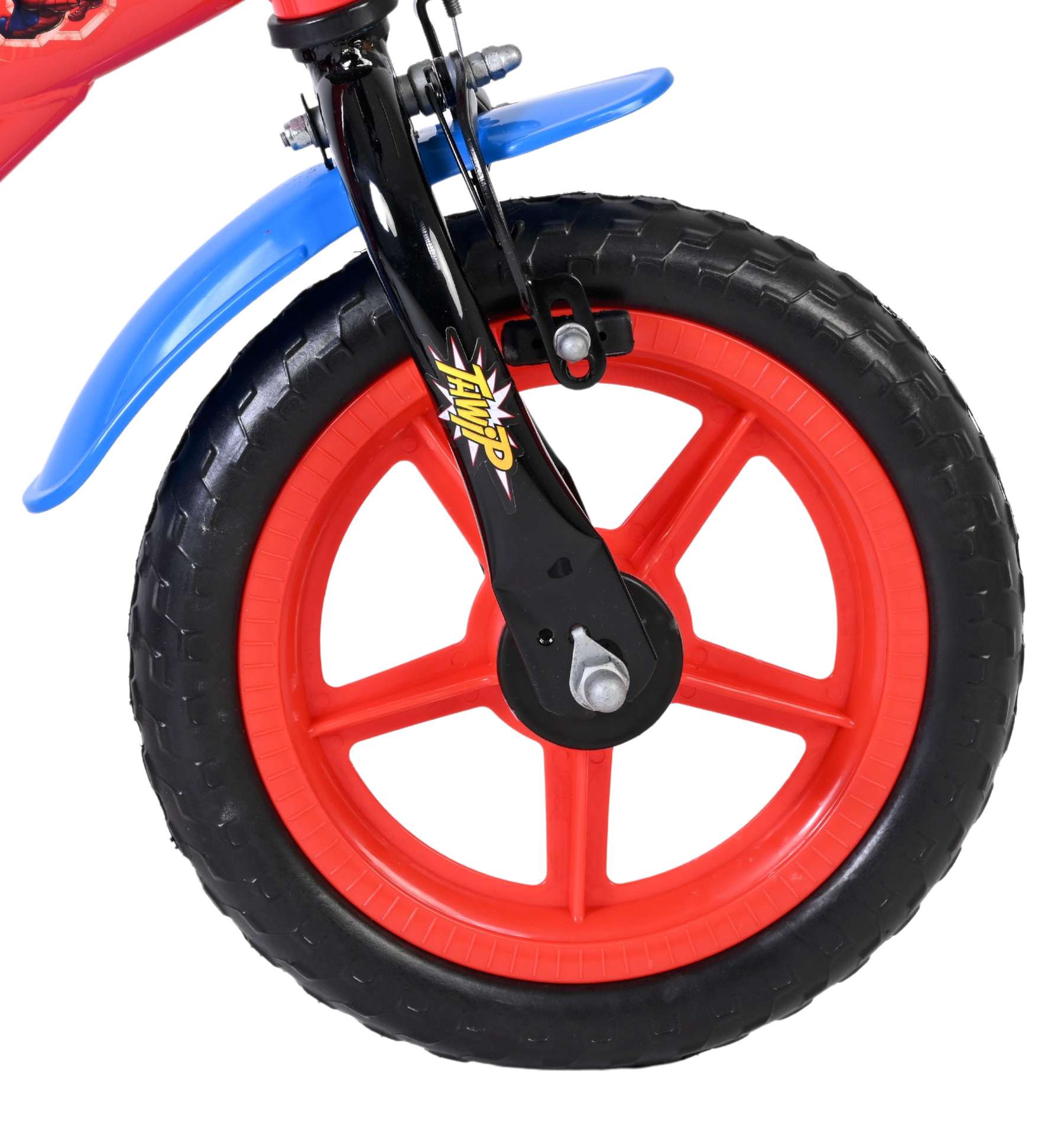 Spider-Man Kinderfiets – Jongens – Mag Wheels – 12 inch – Rood Spider-Man Kinderfiets – Jongens – Mag Wheels – 12 inch – Rood