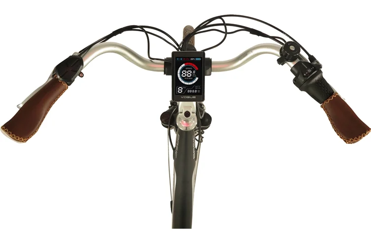 Vogue Basic Elektrische Fiets N3 47cm Black-Brown Vogue Basic Elektrische Fiets N3 47cm Black-Brown