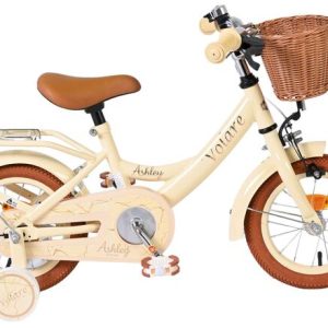 Volare Ashley Kinderfiets – Meisjes – 12 inch – Creme