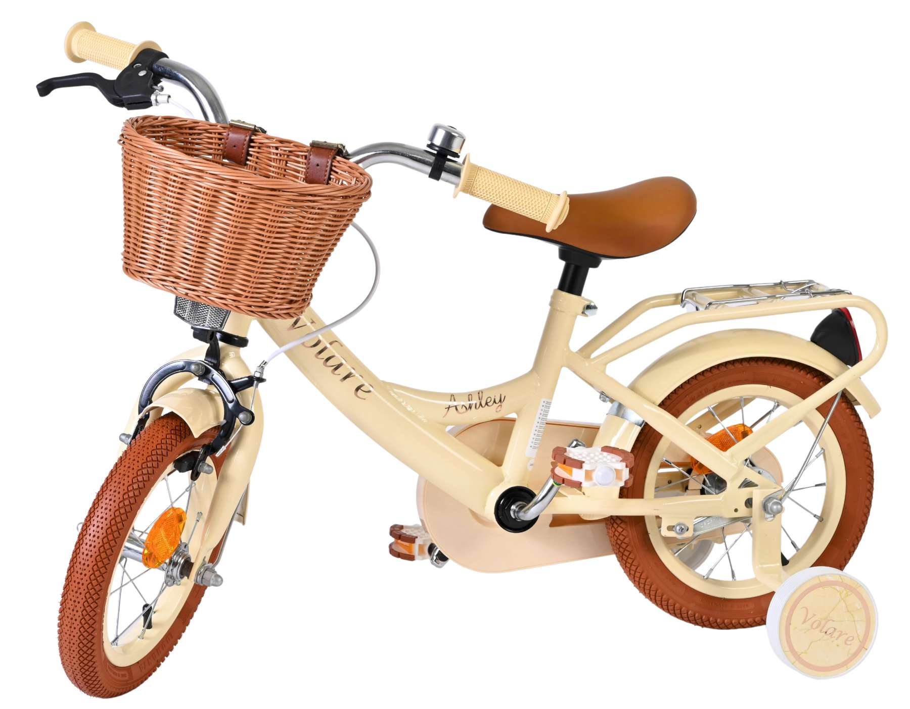 Volare Ashley Kinderfiets – Meisjes – 12 inch – Creme Volare Ashley Kinderfiets – Meisjes – 12 inch – Creme