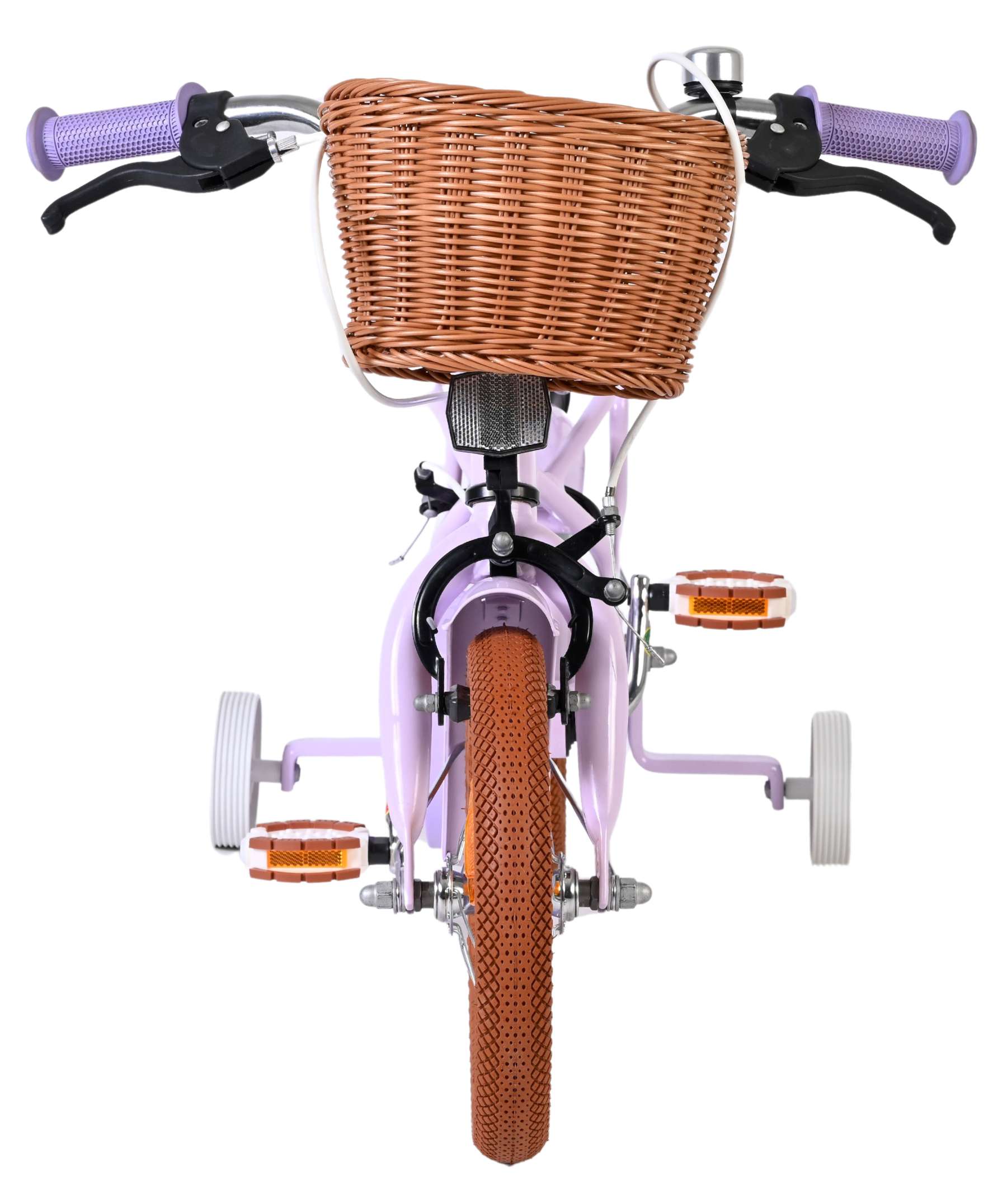 Volare Ashley Kinderfiets – Meisjes – 12 inch – Lila – Twee handremmen Volare Ashley Kinderfiets – Meisjes – 12 inch – Lila – Twee handremmen