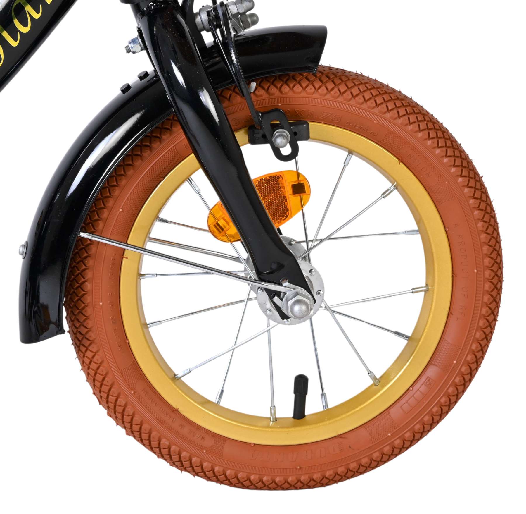 Volare Ashley Kinderfiets – Meisjes – 12 inch – Zwart – Twee handremmen Volare Ashley Kinderfiets – Meisjes – 12 inch – Zwart – Twee handremmen