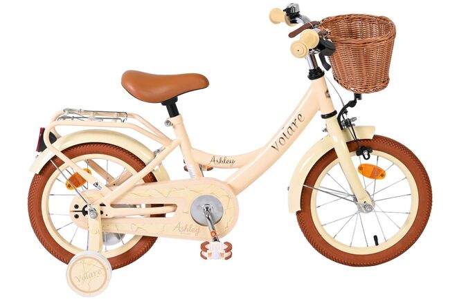 Volare Ashley Kinderfiets – Meisjes – 14 inch – Creme Volare Ashley Kinderfiets – Meisjes – 14 inch – Creme