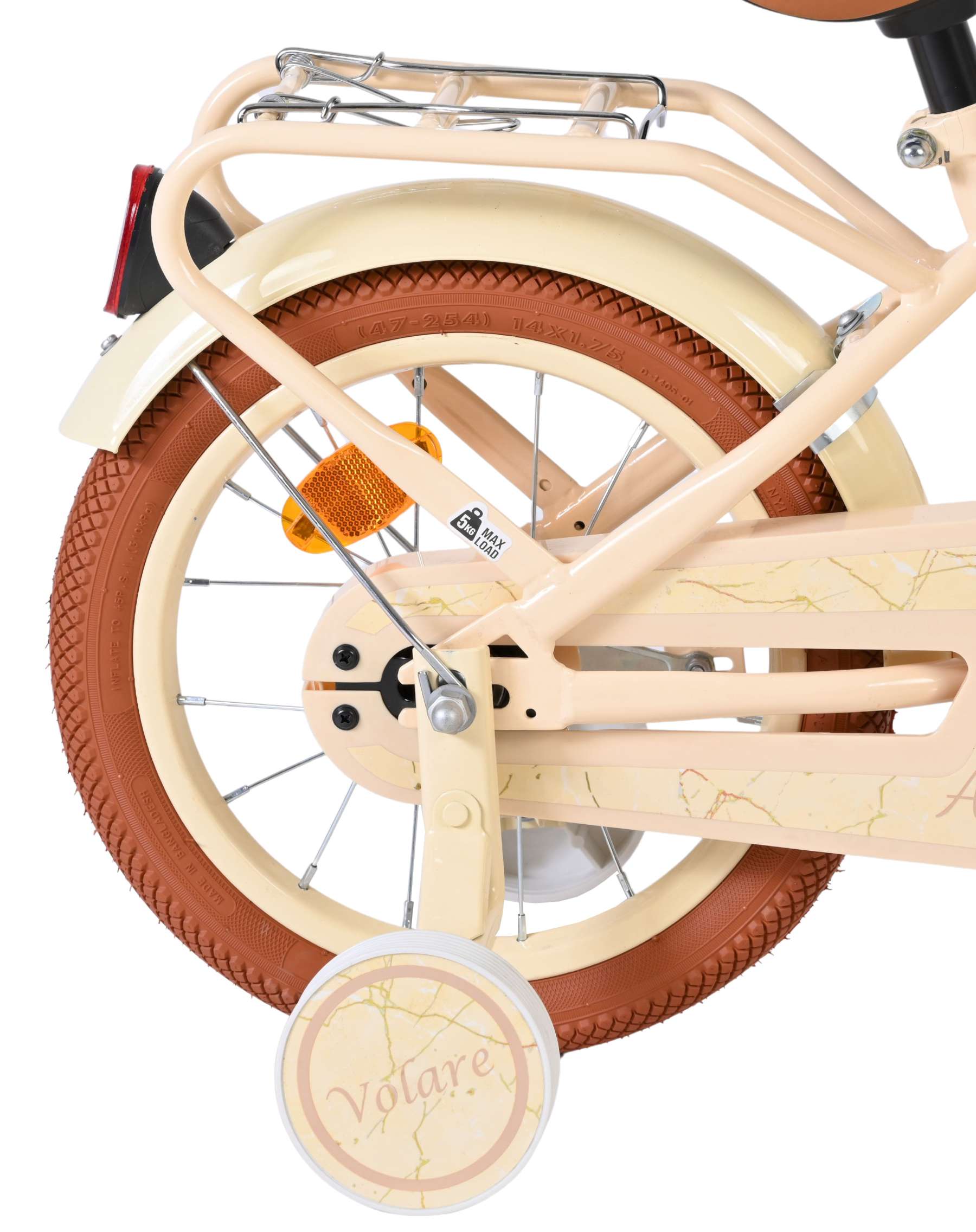 Volare Ashley Kinderfiets – Meisjes – 14 inch – Creme Volare Ashley Kinderfiets – Meisjes – 14 inch – Creme