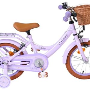 Volare Ashley Kinderfiets – Meisjes – 14 inch – Lila – Twee Handremmen Volare Ashley Kinderfiets – Meisjes – 14 inch – Lila – Twee Handremmen