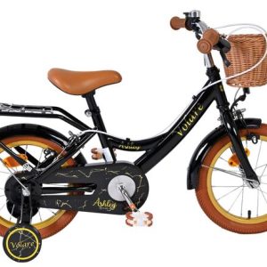 Volare Ashley Kinderfiets – Meisjes – 14 inch – Zwart – Twee Handremmen Volare Ashley Kinderfiets – Meisjes – 14 inch – Zwart – Twee Handremmen