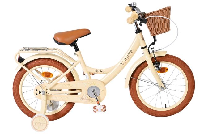 Volare Ashley Kinderfiets – Meisjes – 16 inch – Creme Volare Ashley Kinderfiets – Meisjes – 16 inch – Creme