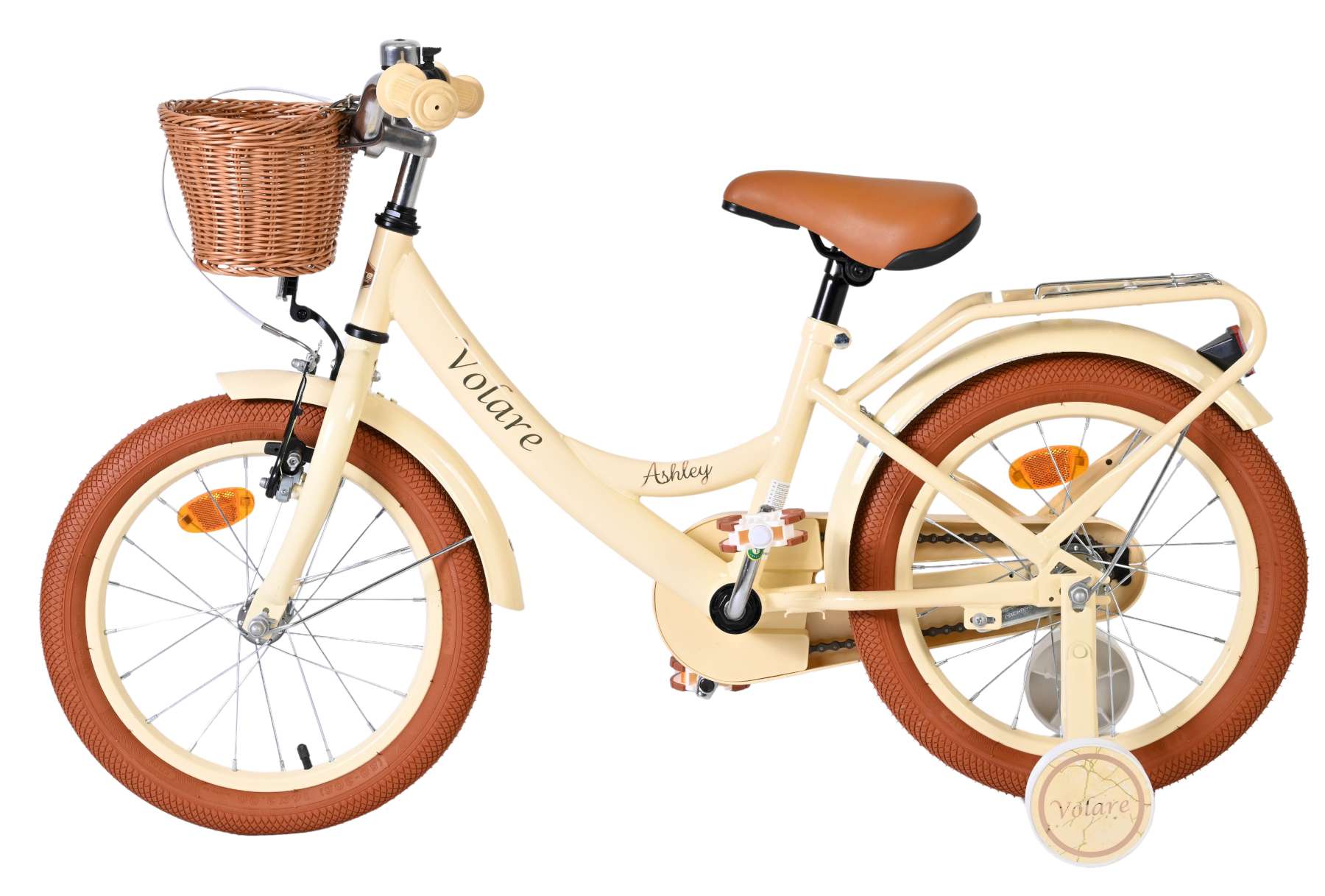 Volare Ashley Kinderfiets – Meisjes – 16 inch – Creme Volare Ashley Kinderfiets – Meisjes – 16 inch – Creme