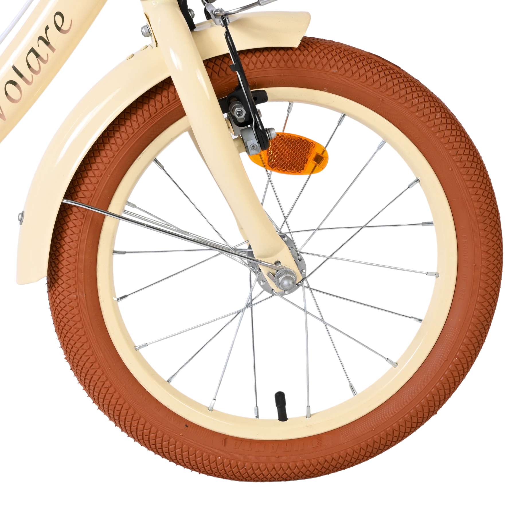 Volare Ashley Kinderfiets – Meisjes – 16 inch – Creme – Twee Handremmen Volare Ashley Kinderfiets – Meisjes – 16 inch – Creme – Twee Handremmen