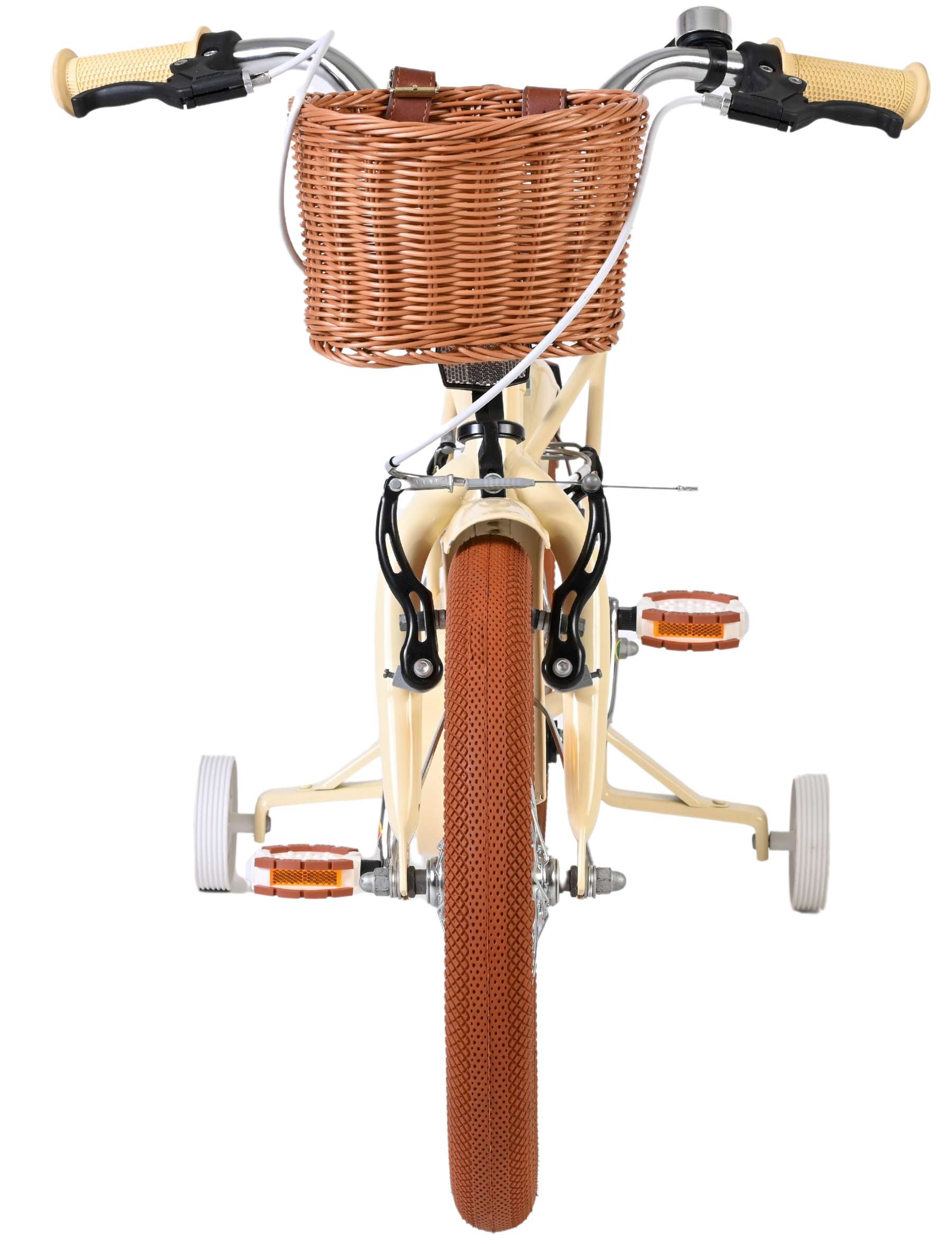 Volare Ashley Kinderfiets – Meisjes – 16 inch – Creme – Twee Handremmen Volare Ashley Kinderfiets – Meisjes – 16 inch – Creme – Twee Handremmen