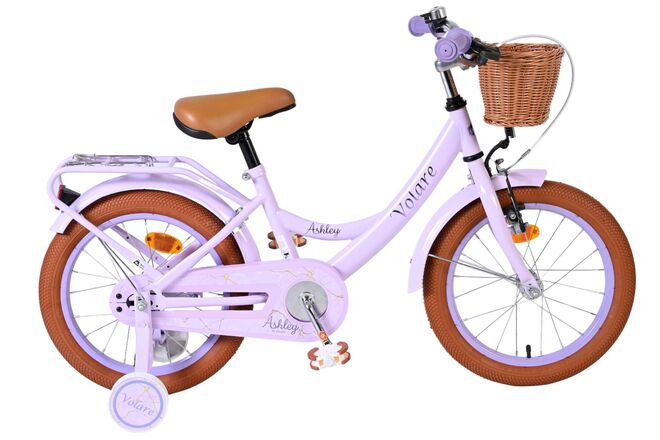 Volare Ashley Kinderfiets – Meisjes – 16 inch – Lila Volare Ashley Kinderfiets – Meisjes – 16 inch – Lila