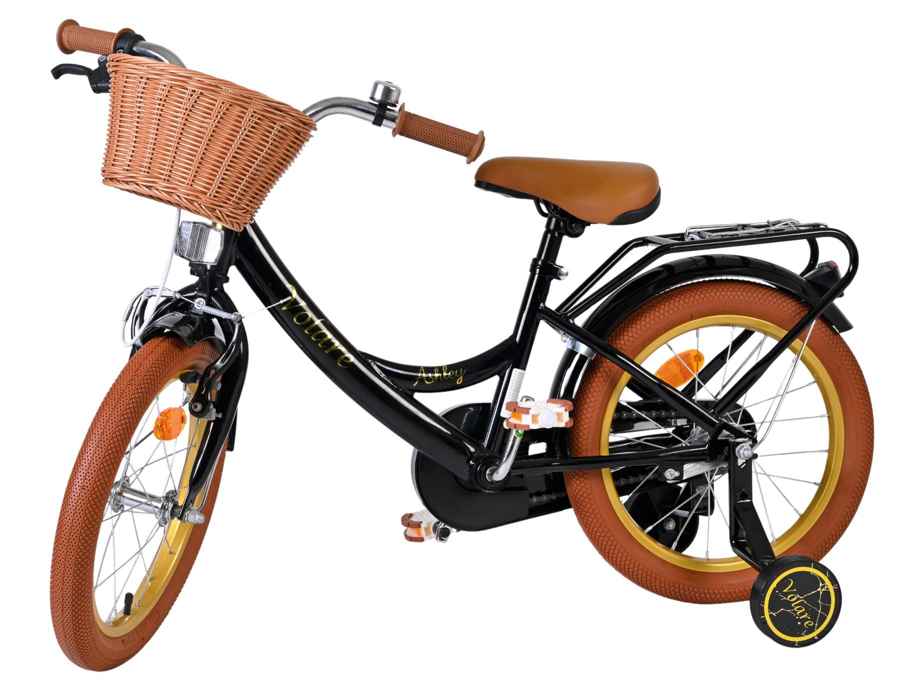 Volare Ashley Kinderfiets – Meisjes – 16 inch – Zwart Volare Ashley Kinderfiets – Meisjes – 16 inch – Zwart
