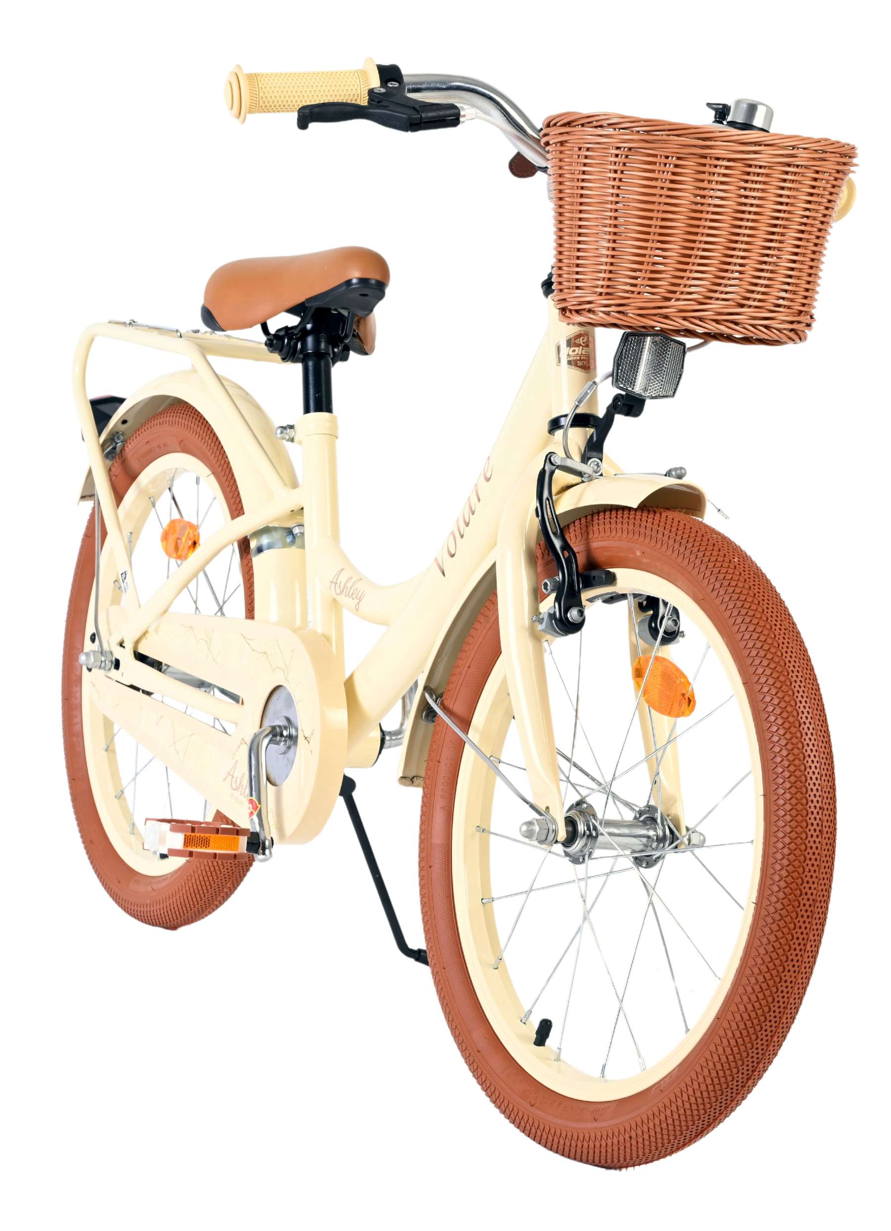 Volare Ashley Kinderfiets – Meisjes – 18 inch – Creme Volare Ashley Kinderfiets – Meisjes – 18 inch – Creme