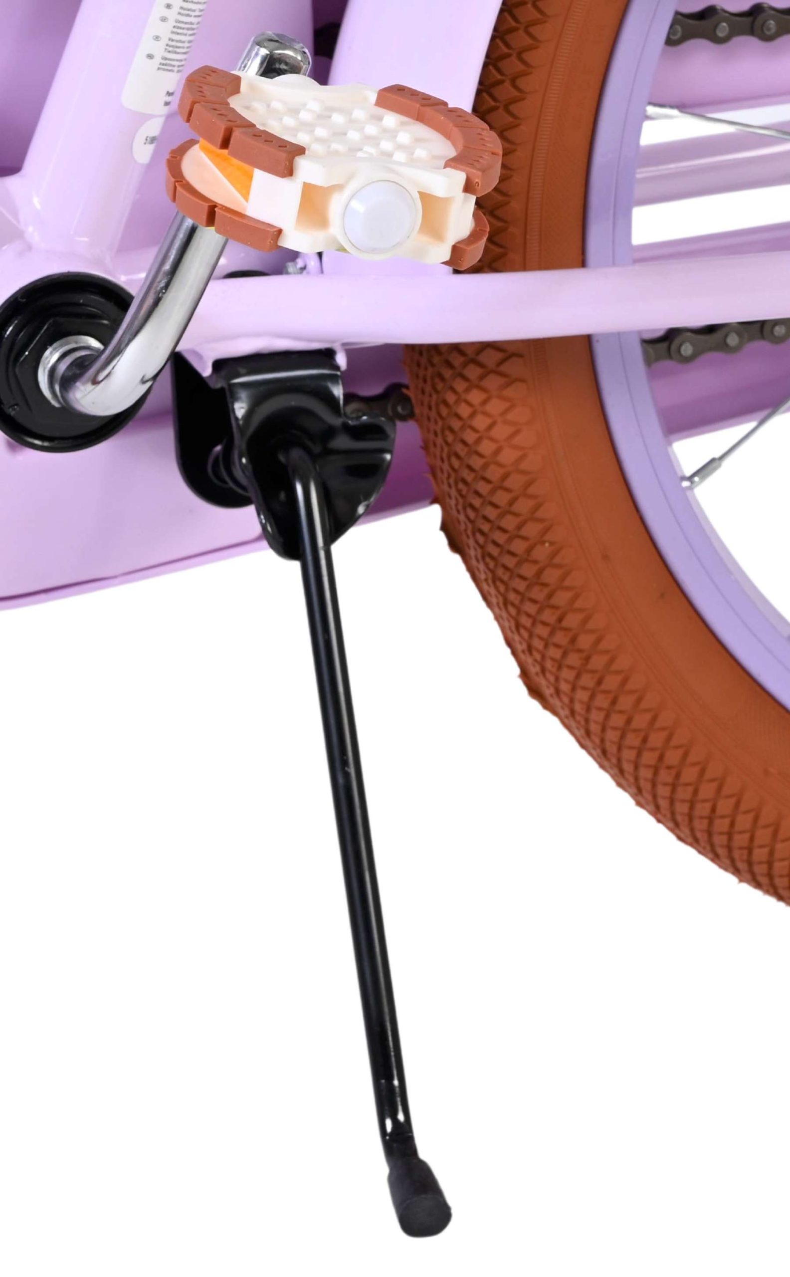 Volare Ashley Kinderfiets – Meisjes – 18 inch – Lila – Twee handremmen Volare Ashley Kinderfiets – Meisjes – 18 inch – Lila – Twee handremmen