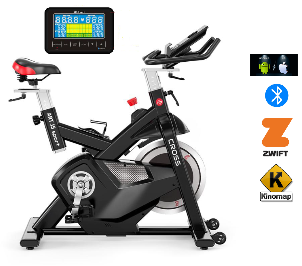 Art.IS Sport Cross AS6 – Smart hometrainer met Bluetooth Art.IS Sport Cross AS6 – Smart hometrainer met Bluetooth