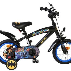 Batman Kinderfiets – Jongens – 12 inch – Zwart Batman Kinderfiets – Jongens – 12 inch – Zwart