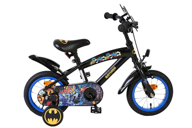 Batman Kinderfiets – Jongens – 12 inch – Zwart Batman Kinderfiets – Jongens – 12 inch – Zwart