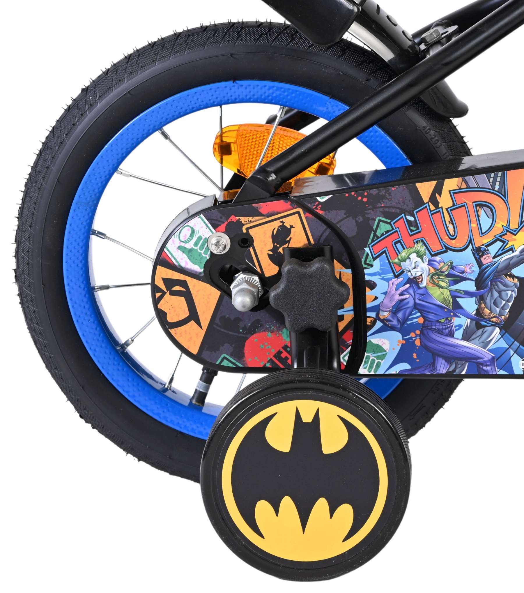Batman Kinderfiets – Jongens – 12 inch – Zwart Batman Kinderfiets – Jongens – 12 inch – Zwart