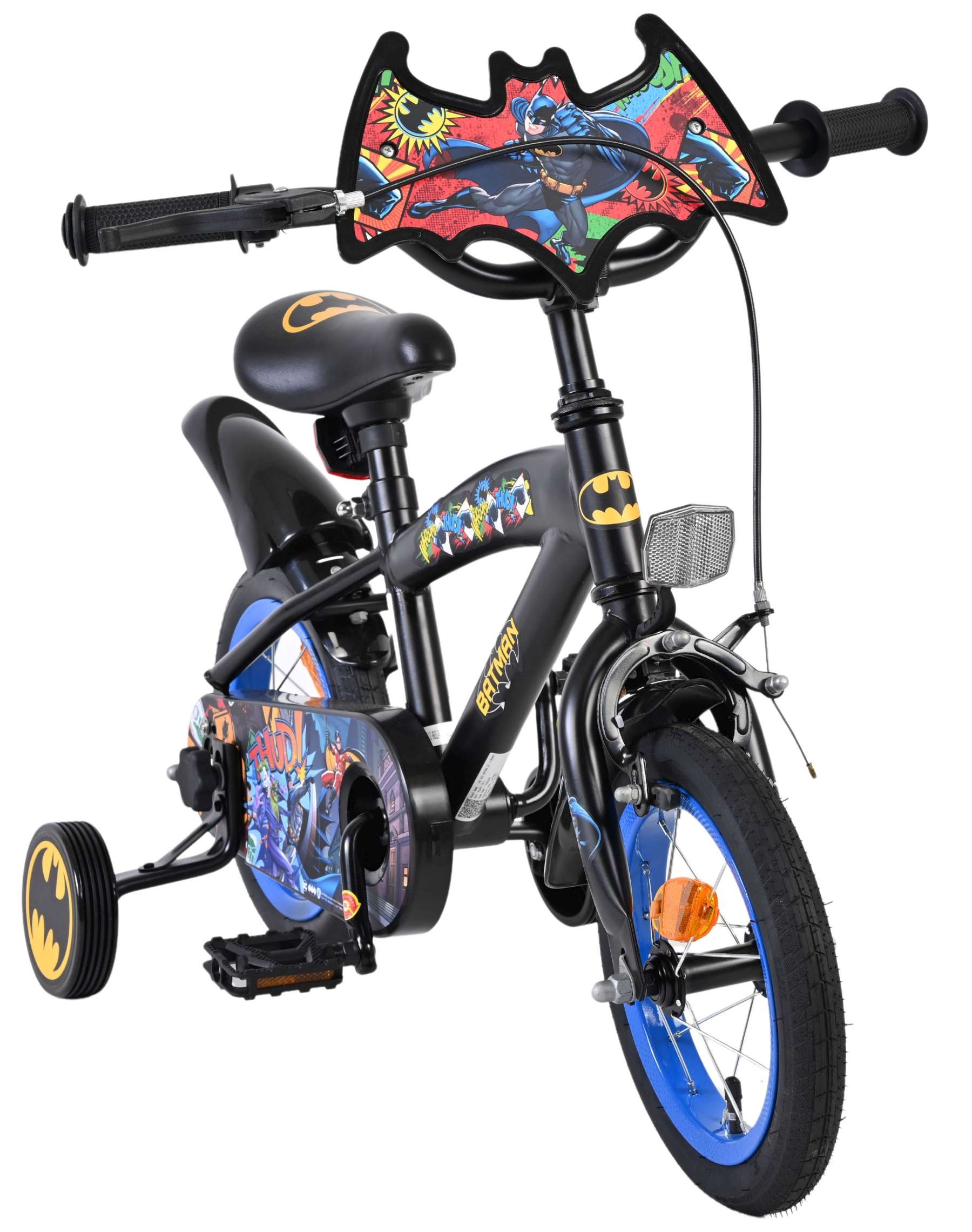 Batman Kinderfiets – Jongens – 12 inch – Zwart Batman Kinderfiets – Jongens – 12 inch – Zwart