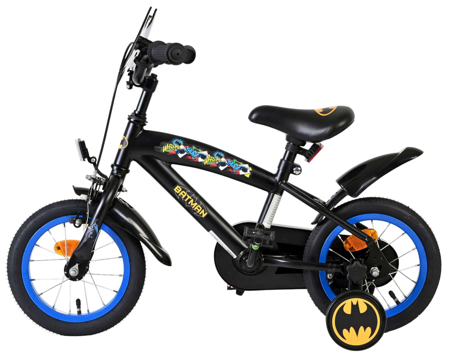 Batman Kinderfiets – Jongens – 12 inch – Zwart Batman Kinderfiets – Jongens – 12 inch – Zwart