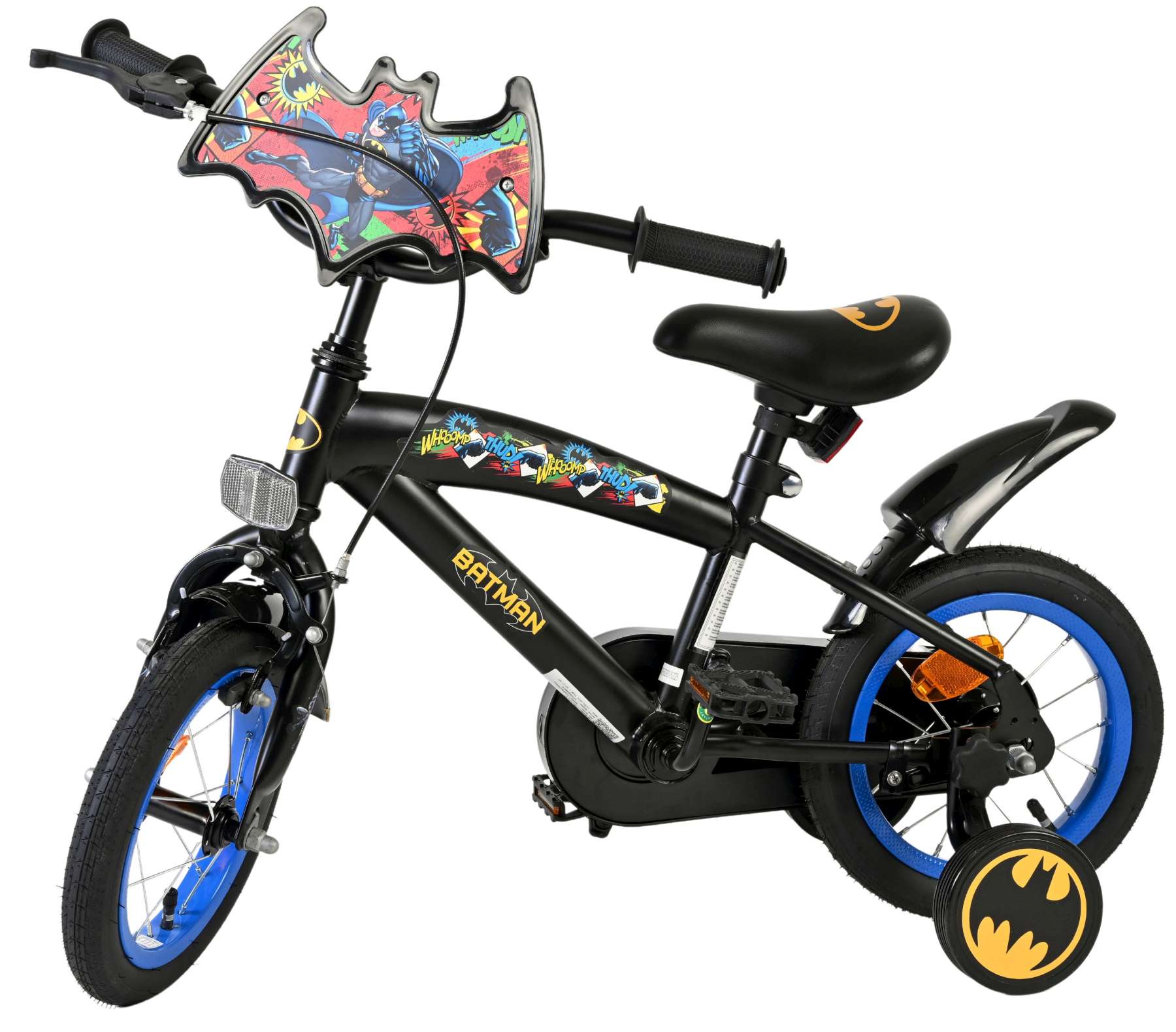 Batman Kinderfiets – Jongens – 12 inch – Zwart Batman Kinderfiets – Jongens – 12 inch – Zwart
