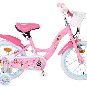 Disney Princess Kinderfiets – Meisjes – 16 inch – Roze Disney Princess Kinderfiets – Meisjes – 16 inch – Roze