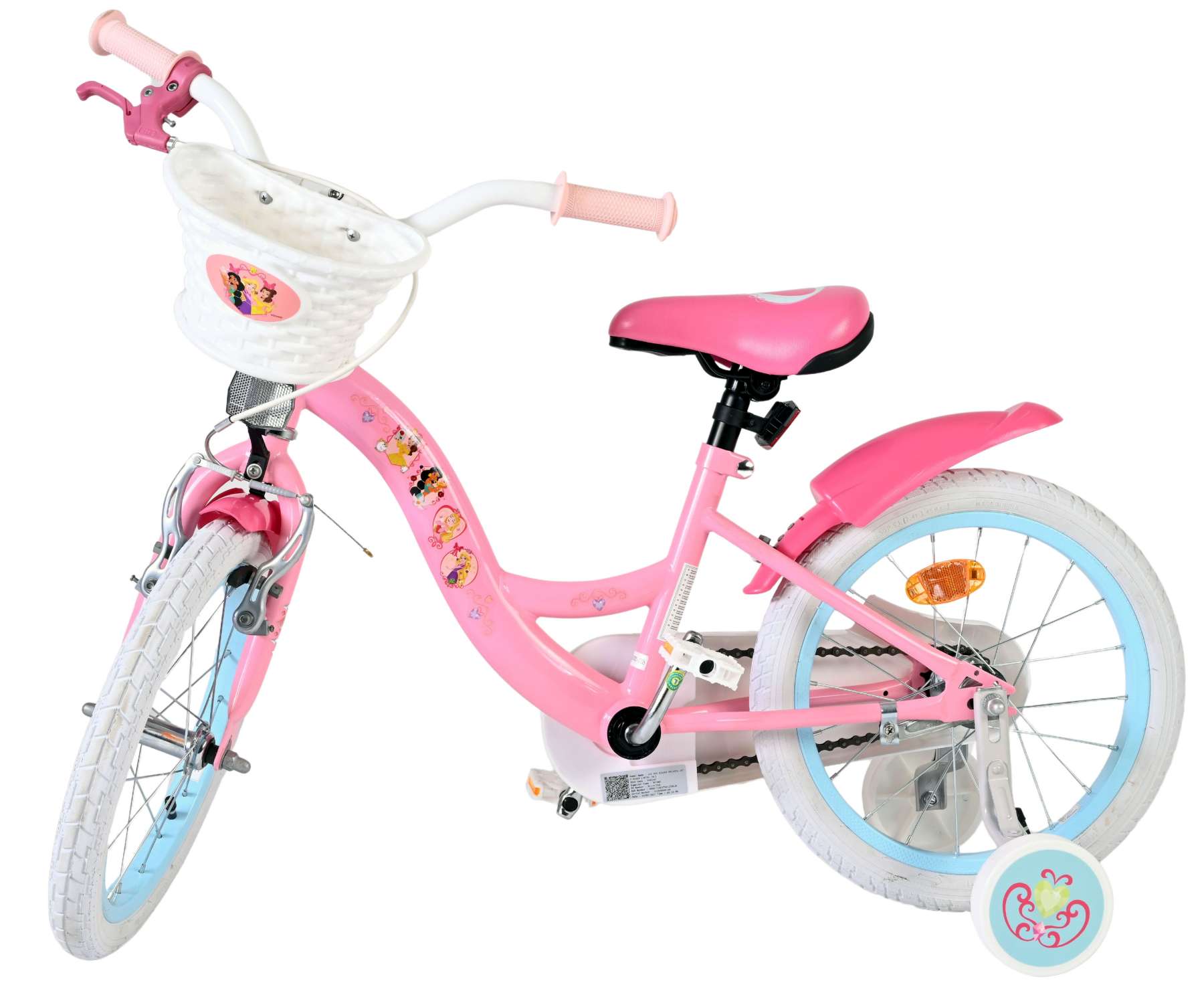 Disney Princess Kinderfiets – Meisjes – 16 inch – Roze Disney Princess Kinderfiets – Meisjes – 16 inch – Roze