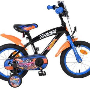 Hot Wheels Kinderfiets – Jongens – 14 inch – Zwart Oranje Blauw Hot Wheels Kinderfiets – Jongens – 14 inch – Zwart Oranje Blauw