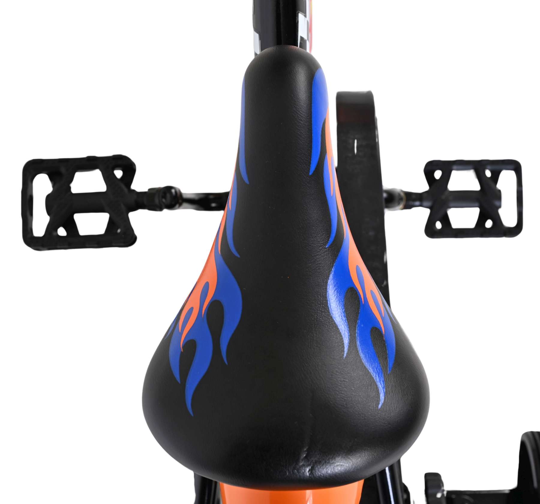 Hot Wheels Kinderfiets – Jongens – 14 inch – Zwart Oranje Blauw